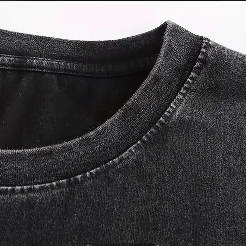 Muška majica s printom anime boli, retro oprani 100% pamučni vrhovi