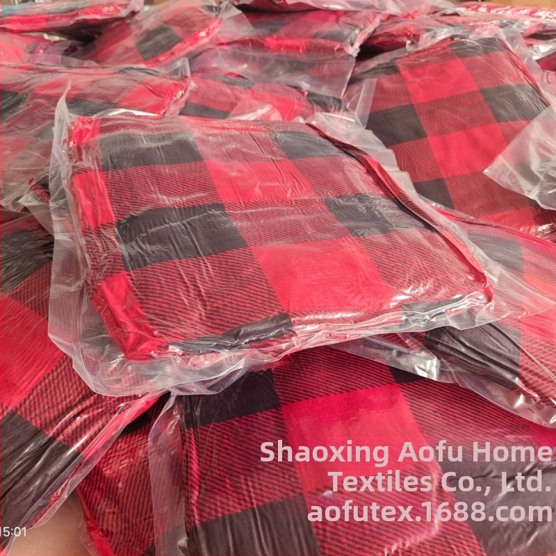 Temu Cross-Border Удебелена карирана риза с цип и качулка, мързелива риза за двойки, домашни дрехи, фланелено одеяло за мързеливо носене, суитшърт