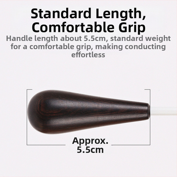 Ebanovinska ručka koncertna palica naredba redoslijed glazbena palica scenska izvedba profesionalna palica