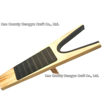 Дървена неогъваща се дъска за сваляне на обувки тип „мартин“ за бременни жени и хора с наднормено тегло, помощен инструмент за обувки от масивна дървесина, който не наранява.