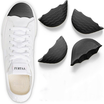 Kingad suured muutused väikeste esemete täidisega ühe suurusega PU varbakork pehme esijala padi valuvaigistav naiste kingad poole suurusega sisetalla reguleerimine