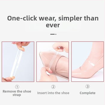 Permatomi nematomi moteriški raišteliai, aukštakulniai, dirželiai nuo kritimo, fiksuoti batai, apsaugantys nuo kulno kritimo, bateliai be sagties