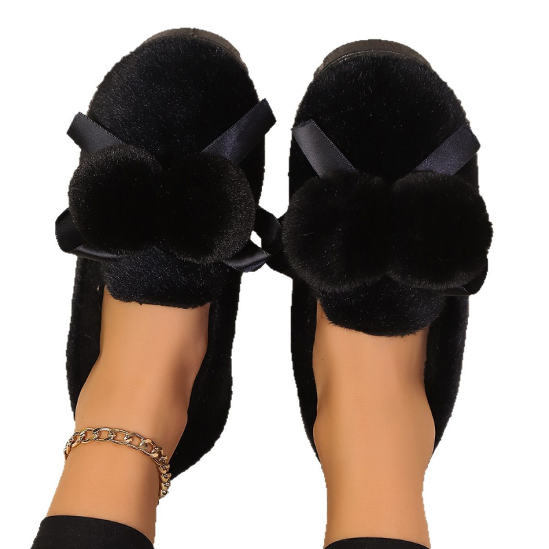 Jesenske i zimske baršunaste zadebljane ženske pamučne cipele, nove cipele s kapom, lagane ženske navlake za trudnice, krznene cipele, izvoz cipela u ime