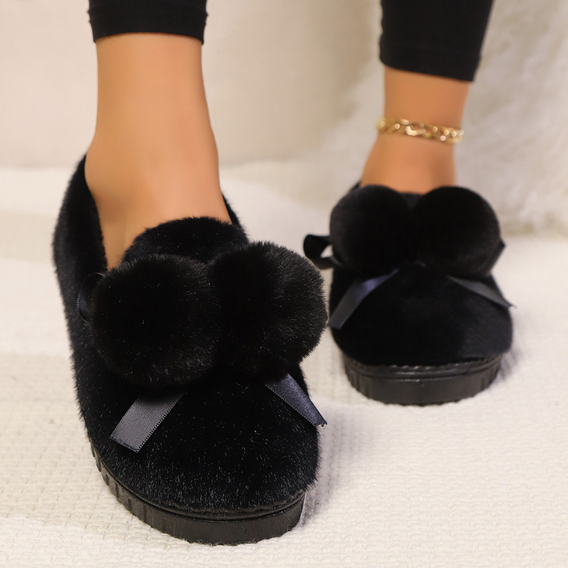 Jesenske i zimske baršunaste zadebljane ženske pamučne cipele, nove cipele s kapom, lagane ženske navlake za trudnice, krznene cipele, izvoz cipela u ime