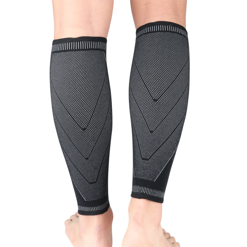 Tarpvalstybinis sportinis blauzdų apsaugas lauko megztas kompresinis blauzdų uždangalas krepšiniui futbolui alpinizmui bėgimui elastingas kojų apsaugas