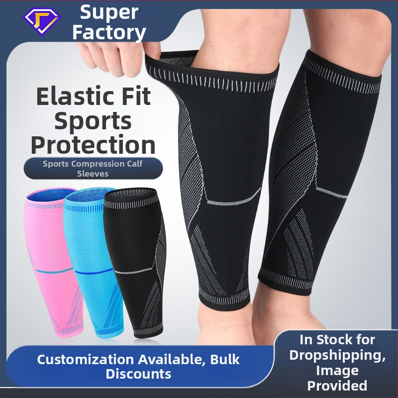 Tarpvalstybinis sportinis blauzdų apsaugas lauko megztas kompresinis blauzdų uždangalas krepšiniui futbolui alpinizmui bėgimui elastingas kojų apsaugas