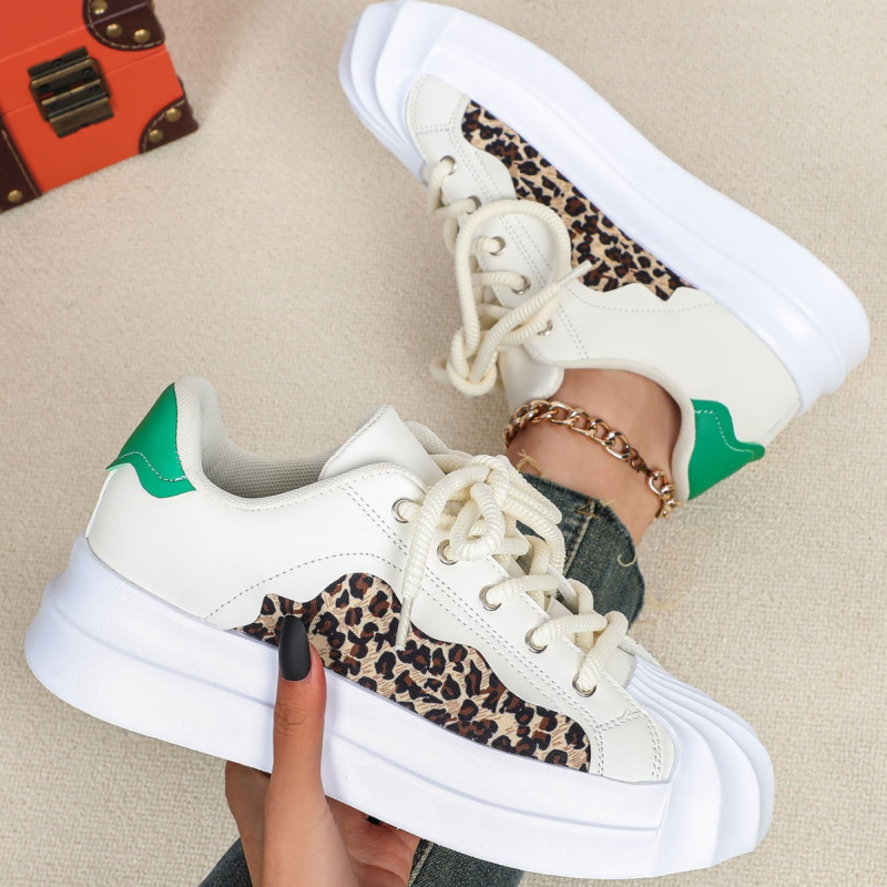 Ženske cipele s školjkastim prstima, ljetne prozračne sportske vrhunske ležerne tenisice, tinejdžerske višenamjenske bijele cipele s debelim potplatom, neklizajuće