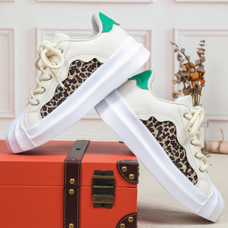 Ženske cipele s školjkastim prstima, ljetne prozračne sportske vrhunske ležerne tenisice, tinejdžerske višenamjenske bijele cipele s debelim potplatom, neklizajuće