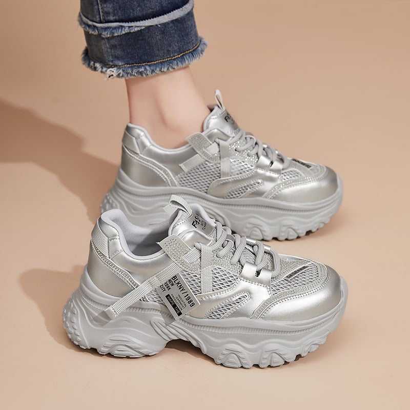 Pantofi sport casual pentru femei, confortabili, cu talpă moale, din plasă, Torre, ușori și respirabili, pentru jogging, de primăvară și de vară, la modă, sport, la modă