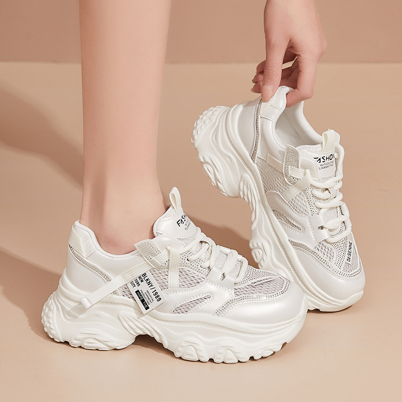 Pantofi sport casual pentru femei, confortabili, cu talpă moale, din plasă, Torre, ușori și respirabili, pentru jogging, de primăvară și de vară, la modă, sport, la modă