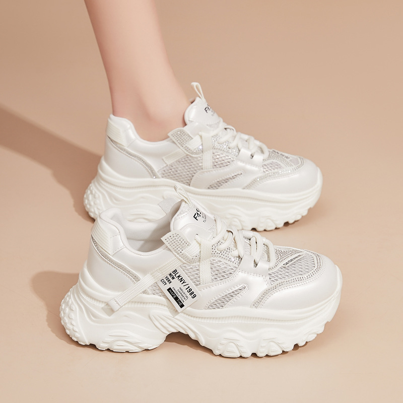 Pantofi sport casual pentru femei, confortabili, cu talpă moale, din plasă, Torre, ușori și respirabili, pentru jogging, de primăvară și de vară, la modă, sport, la modă