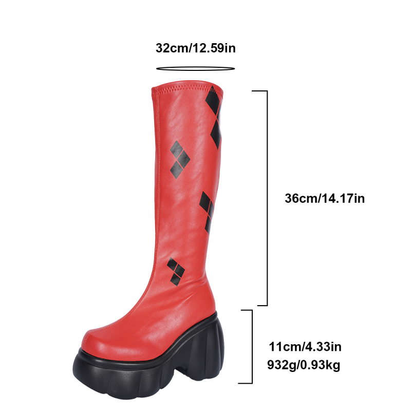 2025. aasta uued eksporditud suured suurused, värvi sobitamine, kõhulihaste stiilis, paksu tallaga, elastsed, mitmekülgsed, elegantsed ja mugavad kõrge kontsaga saapad naistele, rüütlisaapad