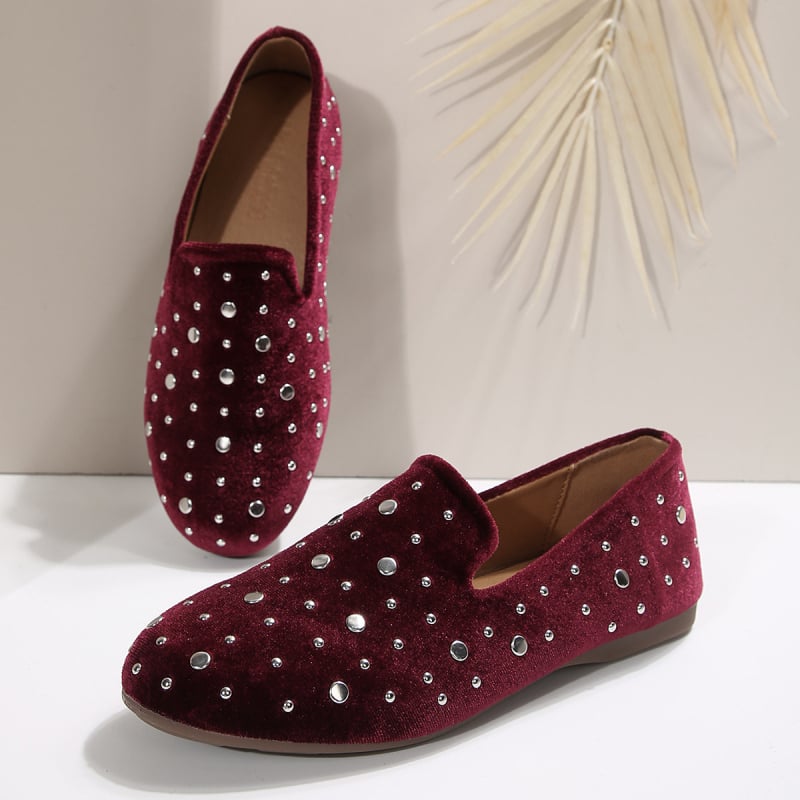 Pantofi de damă cu toc înalt, confortabili, cu strasuri, la modă coreeană, casual, fără slip-on, cu platformă