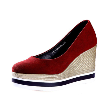 Γυναικεία ψηλοτάκουνα παπούτσια με πλατφόρμα και κάτω, μικρά, άνοιξη 2025, νέα, εθνοτικά στυλ, σουέτ, λευκά, με ρηχό τακούνι