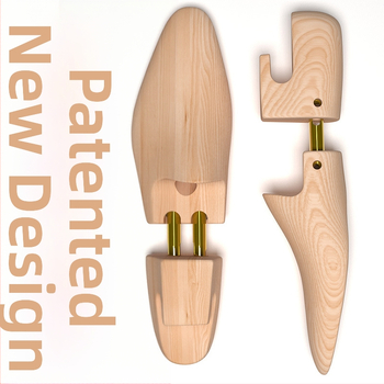 Medžio masyvo batų paskutinio batų atramos spyruoklė, reguliuojama pušies apsauga nuo raukšlių, LOGO odinių batų stiliaus įtaisas, aukštos kokybės batų atrama