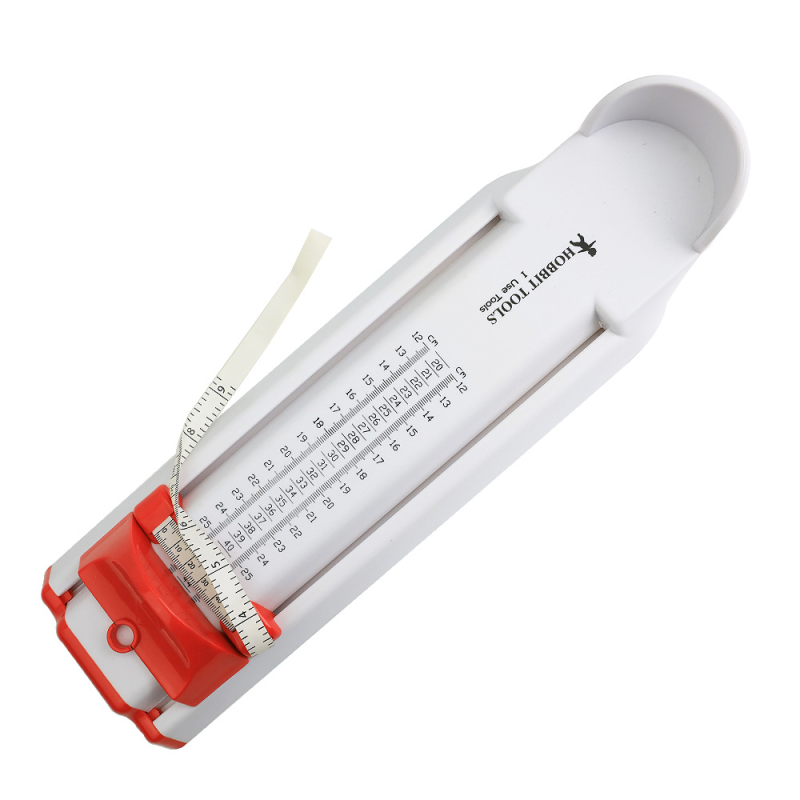 HUOTO 140-325mm uue materjaliga täiskasvanute jala mõõtmise joonlaud jala pikkuse mõõtmise vahend