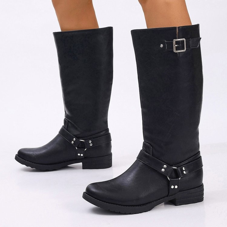 2025. Nove prekogranične izvozne ležerne elegantne, viteške čizme lako kontroliraju ležerni stil na radnom mjestu!