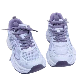 Pantofi sport casual ușori, cu plasă mică, respirabili, stil popular, pentru femei, vara 2025