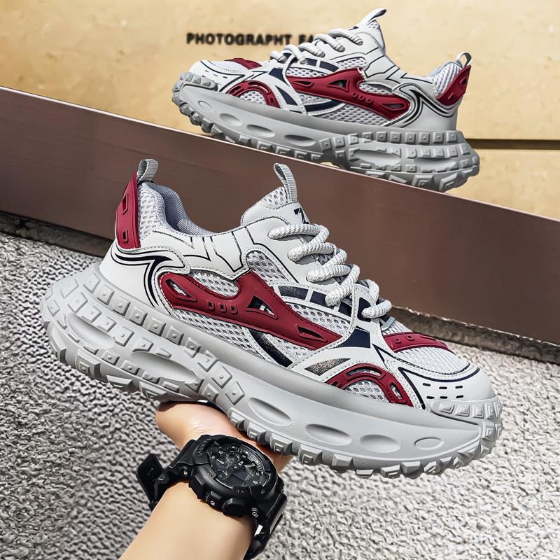 Vasaras jauni, moderni vīriešu elpojoši, sietveida, biezas zoles, augstumu palielinoši, sporta, ērti, moderni, tēta apavi, ikdienas apavi, vīriešu apavi