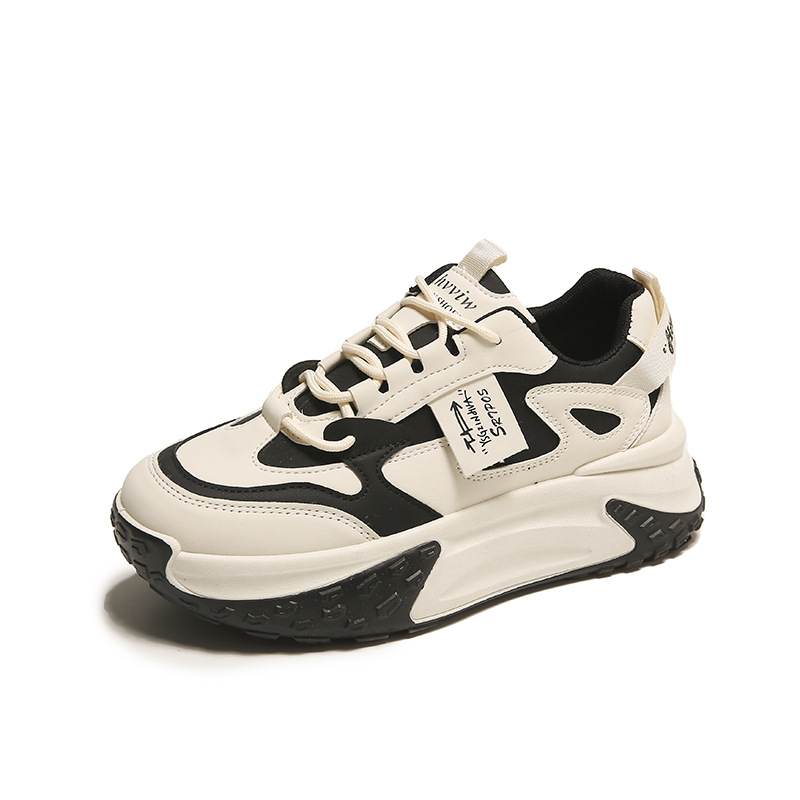 Padidinti „Torre“ batai moterims, madingi „Ins All-match 2024“ nauji rudens kvėpuojantys batai, moteriški storapadžiai europietiški sportbačiai