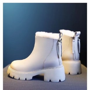 Nove čizme iz 2023. s flis podstavom, debele pamučne cipele, zima, zimske čizme, čizme za snijeg, ženske cipele s debelim dnom, Martin čizme, zimske cipele