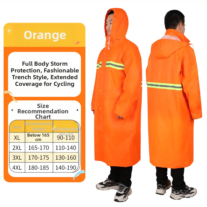 Integreeritud sanitaartehnika vihmamantel jalgrattasõiduks, elektriratta vihmamantel, täiskeha katva Oxford-kangast matkamiseks, paksendatud, spetsiaalne jalgrattasõiduks