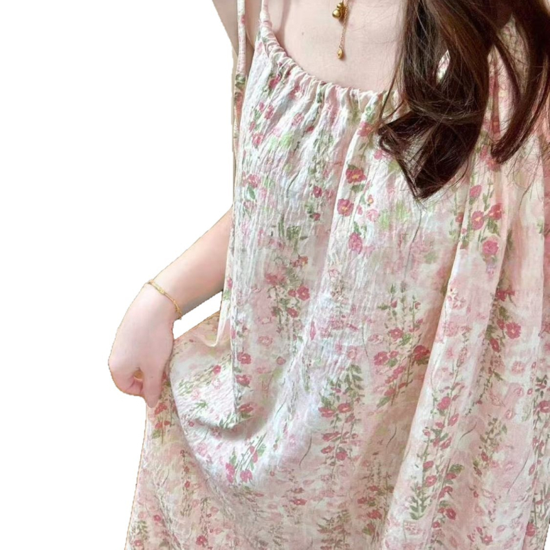 Spavaćica za žene, ljetna tanka, luksuzna trgovina, najprodavanija spavaćica, slatka kućna odjeća, široke nove Monet tregeri