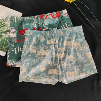 Madingi „Arrow Pants“ vyriški apatiniai drabužiai, vyriški laisvi, kvėpuojantys, berniukų ir jaunimo, suasmeninti, spausdinti, madingi, bokseriniai apatiniai.