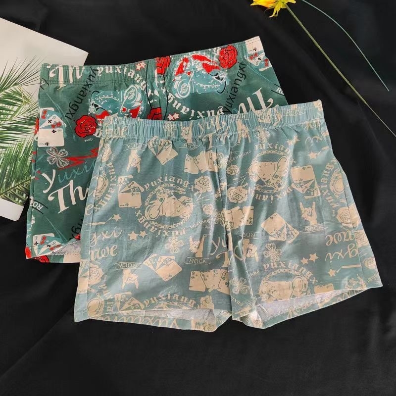 Madingi „Arrow Pants“ vyriški apatiniai drabužiai, vyriški laisvi, kvėpuojantys, berniukų ir jaunimo, suasmeninti, spausdinti, madingi, bokseriniai apatiniai.