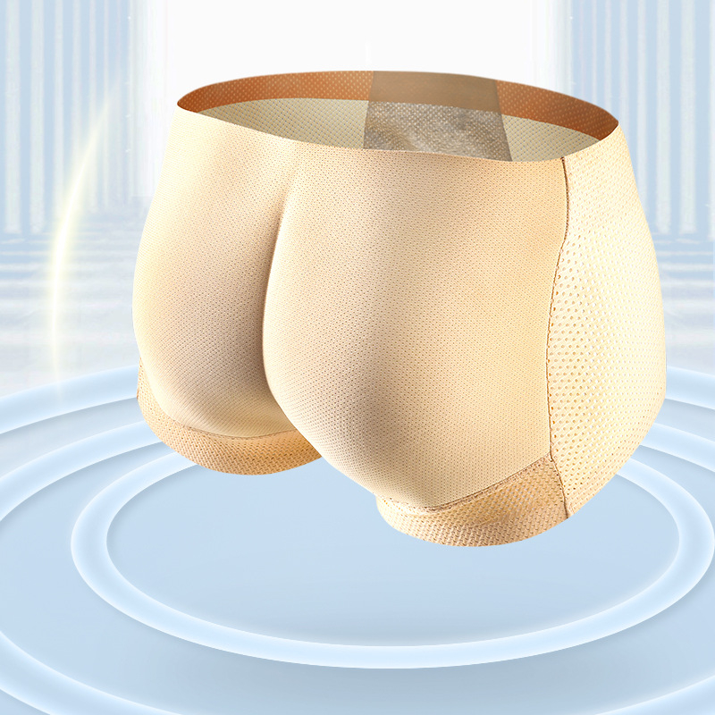 Muško donje rublje s lažnom guzom, podizanje bokova, čizme s ravnim kutom, artefakt zadebljani spužvasti jastučić za bokove, lažni bok, puni bok, breskvasti bok, bodovi za bokove