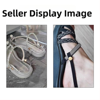 Sandaalid, kontsarihmaga sussid, modifitseeritud sandaalid, reguleeritavad sandaalid, liiga suured, fikseeritud kingapandlaga, kontsa kukkumisvastane, seotud kingapaelad