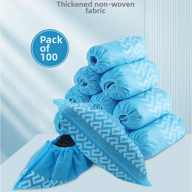 Ühekordselt kasutatav kingakate lausriidest kodu siseruumides tehase külastus tolmukindla jalakatte trükkimisega täisribiline libisemiskindel kingakate hulgimüük