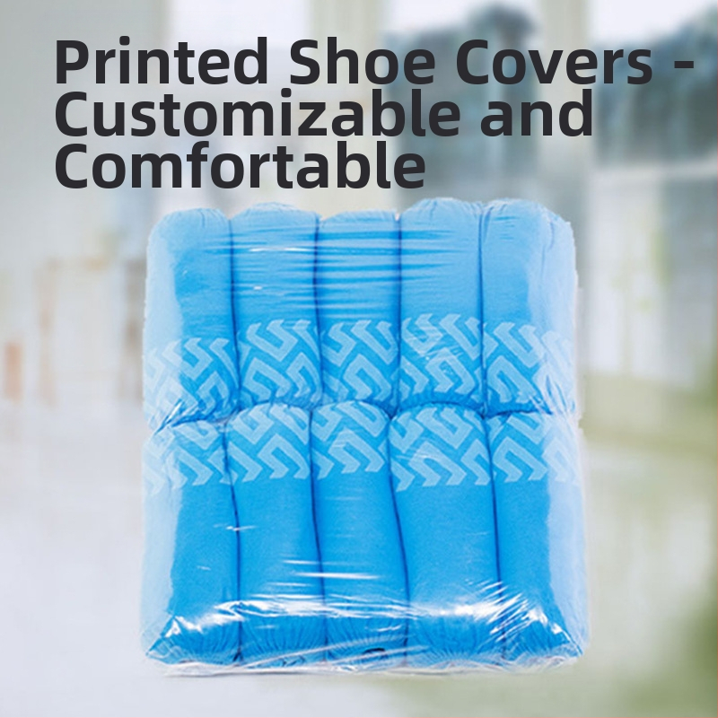 Калъф за обувки за еднократна употреба, нетъкан, домашен, вътрешен, фабричен, посещение на прахоустойчив калъф за крака, печат, пълен, ребро, неплъзгащ се калъф за обувки на едро
