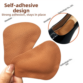 Nahkjala padi lameda jala jaoks isekleepuvad loomanahast sisetallad seismilised dekompressioonivõlvi toetavad sisetallad massaažipadi poole suurusega