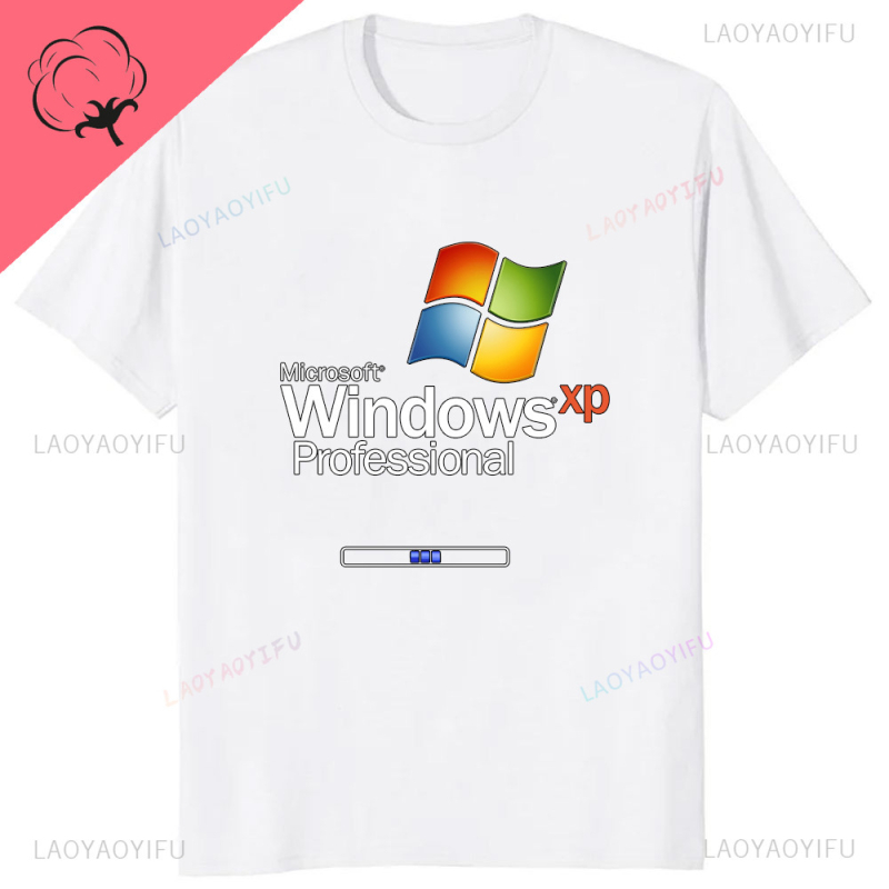 Majica s logotipom sustava Windows XP Professional, ležerna, veličina L