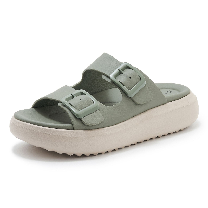 1138-6 în stoc 2025 papuci sport MD noi, cu fund gros, ușori, antiderapanți, confortabili, o generație de păr