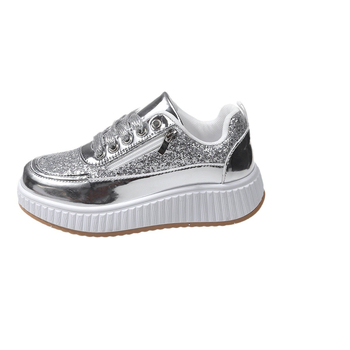 Γυναικεία casual παπούτσια μεγάλων μεγεθών σε διασυνοριακό στυλ, φθινόπωρο και χειμώνας 2024, νέες παγιέτες, TEUM explosions board shoes, casual παπούτσια, γυναικεία