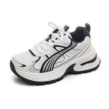 Παγκόσμια παπούτσια Torre υψηλής ποιότητας, αναπνεύσιμα και υψηλής ποιότητας, 2024 φθινόπωρο, νέα μόδα casual, γυναικεία sneakers με χοντρή σόλα