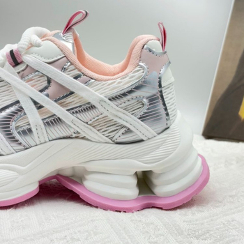 Γυναικεία παπούτσια για μπαμπά με χοντρή σόλα 2025, νέα καλοκαιρινά, ευέλικτα, δημοφιλή, αναπνεύσιμα, casual, αθλητικά, mesh παπούτσια, φλατ