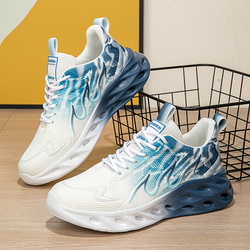 Pantofi sport casual ușori și confortabili pentru femei, mărimi mari, transfrontalieri, noi și populari, pantofi de alergare elastici, pantofi respirabili din plasă pentru patru sezoane