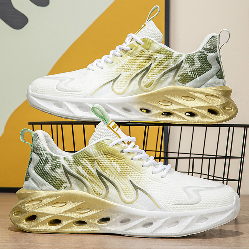 Pantofi sport casual ușori și confortabili pentru femei, mărimi mari, transfrontalieri, noi și populari, pantofi de alergare elastici, pantofi respirabili din plasă pentru patru sezoane