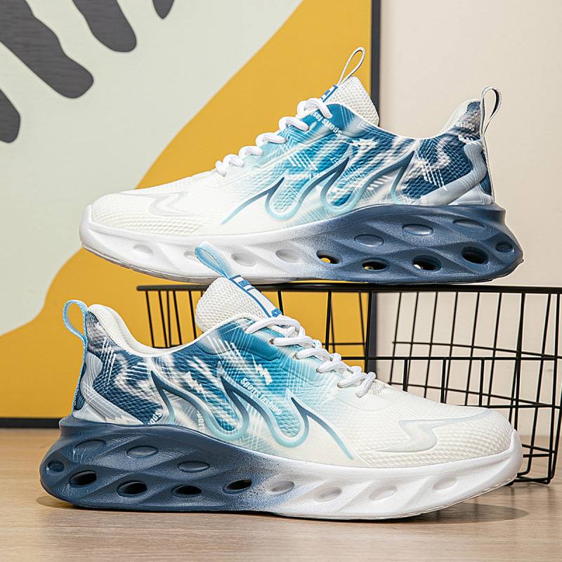 Pantofi sport casual ușori și confortabili pentru femei, mărimi mari, transfrontalieri, noi și populari, pantofi de alergare elastici, pantofi respirabili din plasă pentru patru sezoane