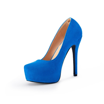 Γυναικεία Παπούτσια με Ψηλοτάκουνα, Καλοκαιρινά Αδιάβροχα, Μεγάλο Μέγεθος, Ευρωπαϊκό και Αμερικανικό Στυλ, Λεπτό Τακούνι, Μυτερή Μύτη, Εξαγωγικά, Άνετα, Νυφικά Παπούτσια σε Χρώμα Βερίκοκου, Υπερψηλά Τακούνι