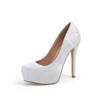 Γυναικεία Παπούτσια με Ψηλοτάκουνα, Καλοκαιρινά Αδιάβροχα, Μεγάλο Μέγεθος, Ευρωπαϊκό και Αμερικανικό Στυλ, Λεπτό Τακούνι, Μυτερή Μύτη, Εξαγωγικά, Άνετα, Νυφικά Παπούτσια σε Χρώμα Βερίκοκου, Υπερψηλά Τακούνι