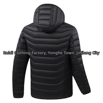 Βαμβακερό παλτό θέρμανσης 25 ζωνών τεσσάρων ελέγχων Νέα ρούχα θέρμανσης μεγάλων χώρων Ευρωπαϊκά και αμερικανικά διασυνοριακά Δημοφιλή βαμβακερό παλτό θέρμανσης χονδρικής