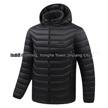 Βαμβακερό παλτό θέρμανσης 25 ζωνών τεσσάρων ελέγχων Νέα ρούχα θέρμανσης μεγάλων χώρων Ευρωπαϊκά και αμερικανικά διασυνοριακά Δημοφιλή βαμβακερό παλτό θέρμανσης χονδρικής