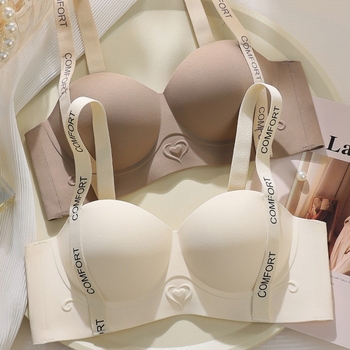 Poole korviga jälgedeta aluspesu naistele, väike rinnakorv, suur, mittetühja korviga, ilma terasest rõngasteta, kokkupandav abirinnahoidja, lõtvumisvastane rinnahoidja