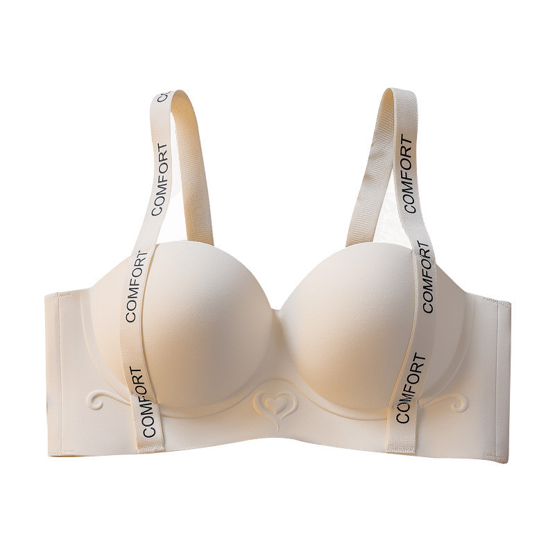 Poole korviga jälgedeta aluspesu naistele, väike rinnakorv, suur, mittetühja korviga, ilma terasest rõngasteta, kokkupandav abirinnahoidja, lõtvumisvastane rinnahoidja