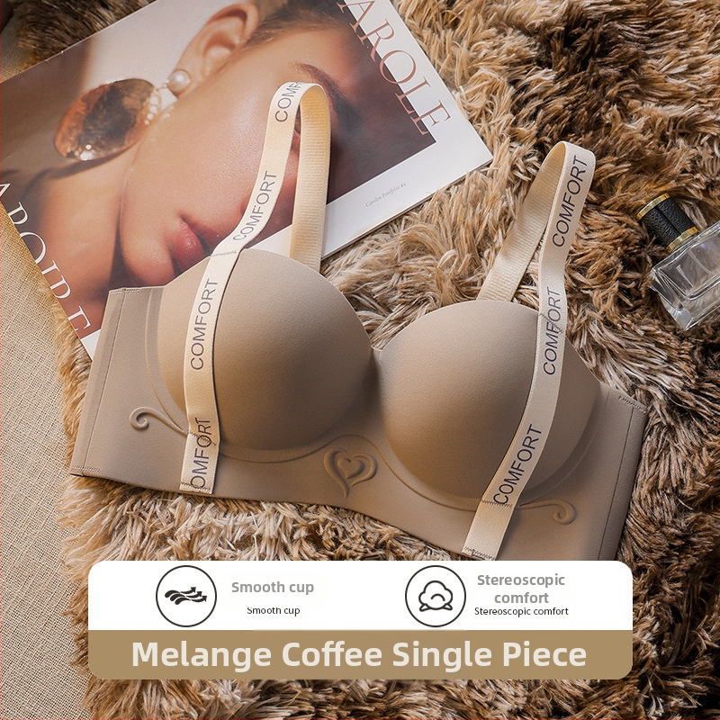 Poole korviga jälgedeta aluspesu naistele, väike rinnakorv, suur, mittetühja korviga, ilma terasest rõngasteta, kokkupandav abirinnahoidja, lõtvumisvastane rinnahoidja