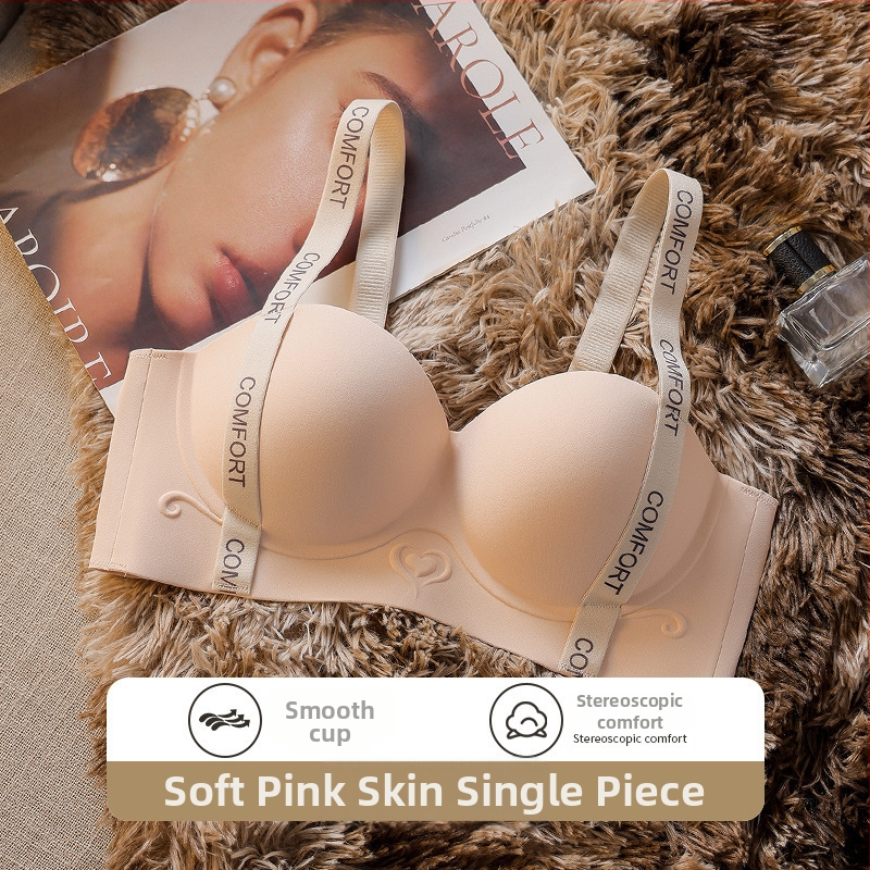 Poole korviga jälgedeta aluspesu naistele, väike rinnakorv, suur, mittetühja korviga, ilma terasest rõngasteta, kokkupandav abirinnahoidja, lõtvumisvastane rinnahoidja